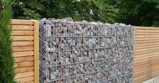 Подпорная стенка из габионов: цена от 3558 руб. в Гае - ТротуарнаяПлитка